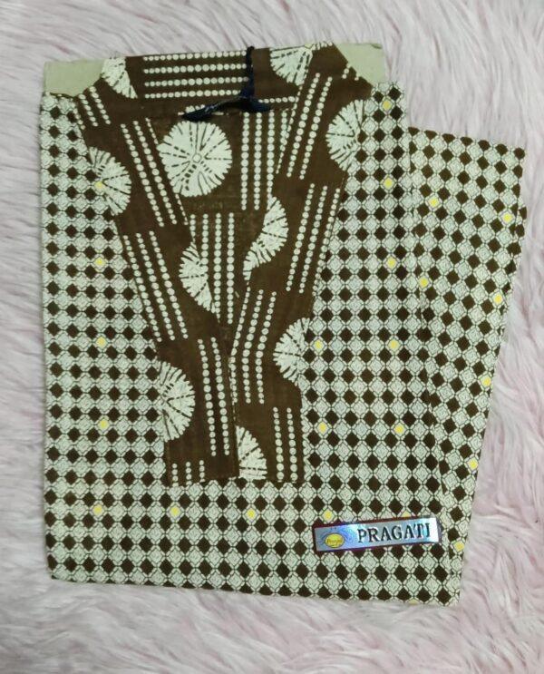 Brown with floral pranjul nighty