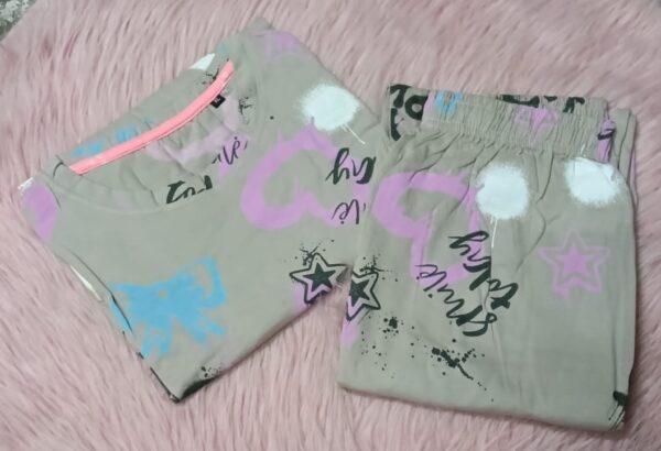 Ash colour pyjama set -XL