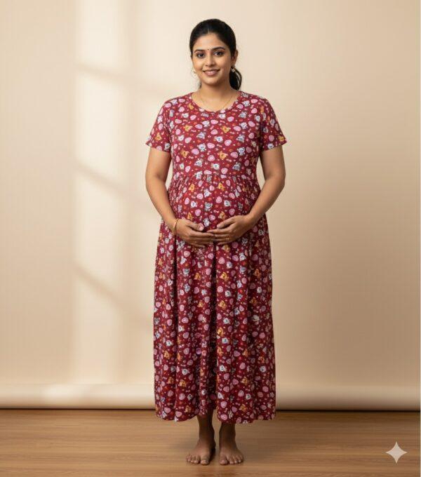 Meroon  cartoon calf length-47inches