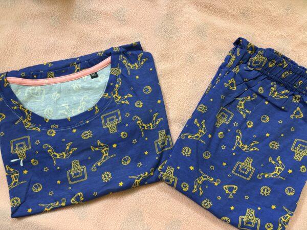 Dark blue pyjama set - XXL