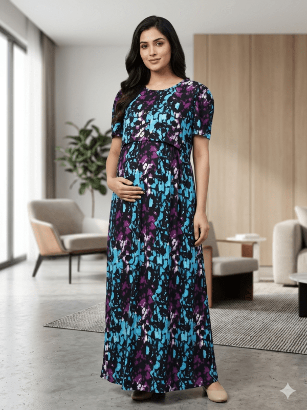 Black tie&die length-52inches