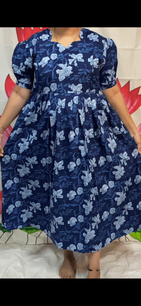 Navy blue Maternity Kurti