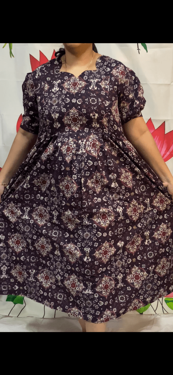 Purple Maternity Kurti