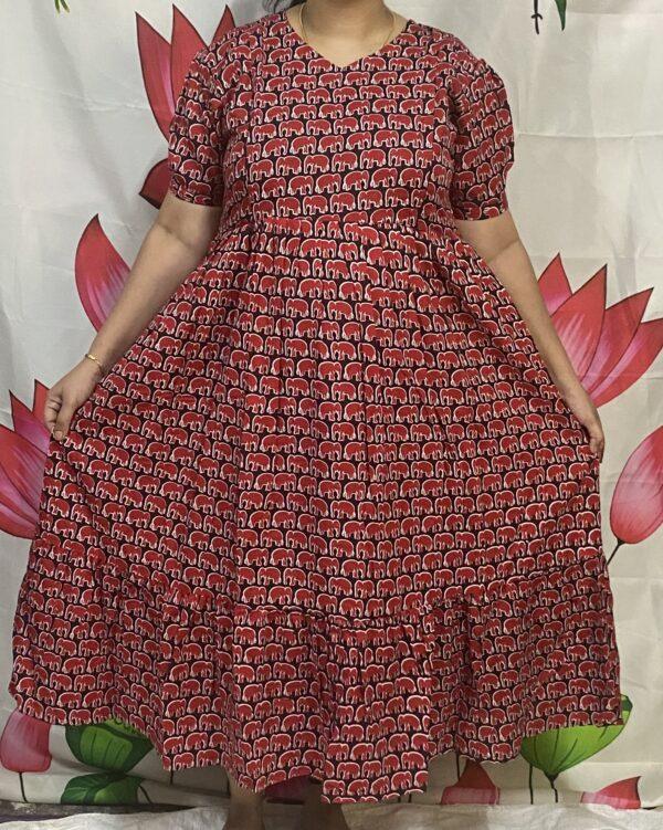 Black elephant Maternity Kurti