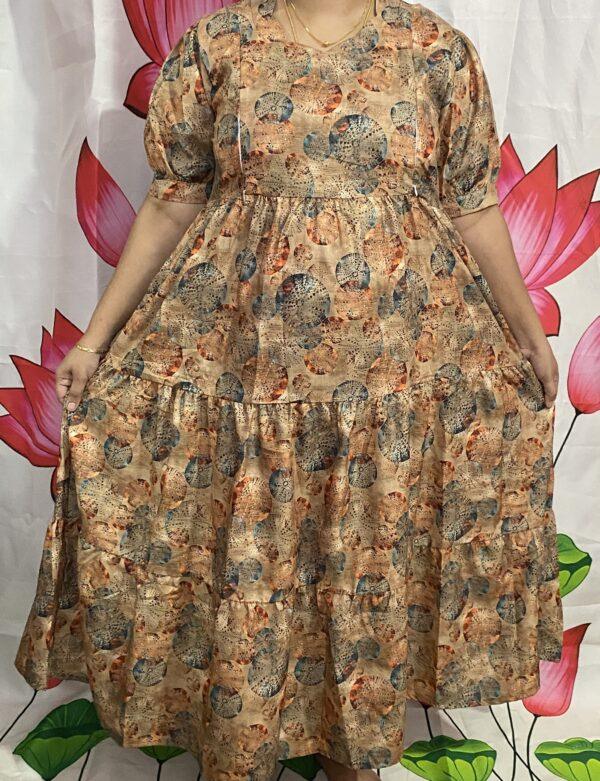 Sand beige Maternity Kurti